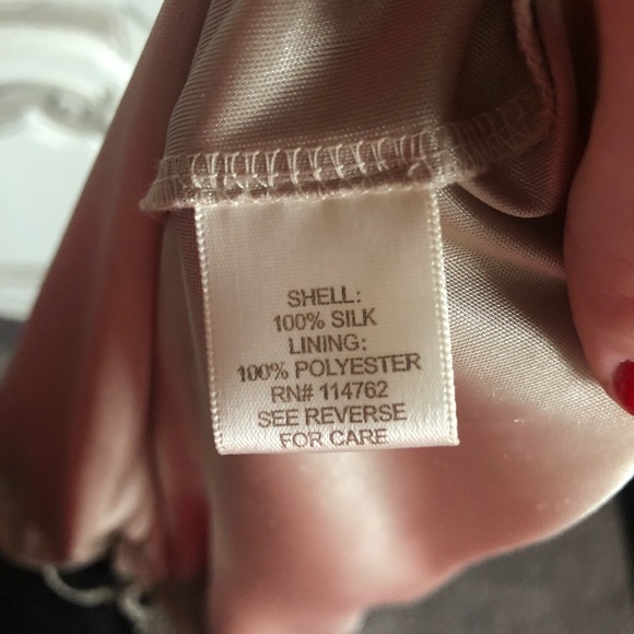 Petticoat Alley silk tank top - Picture 5 of 7